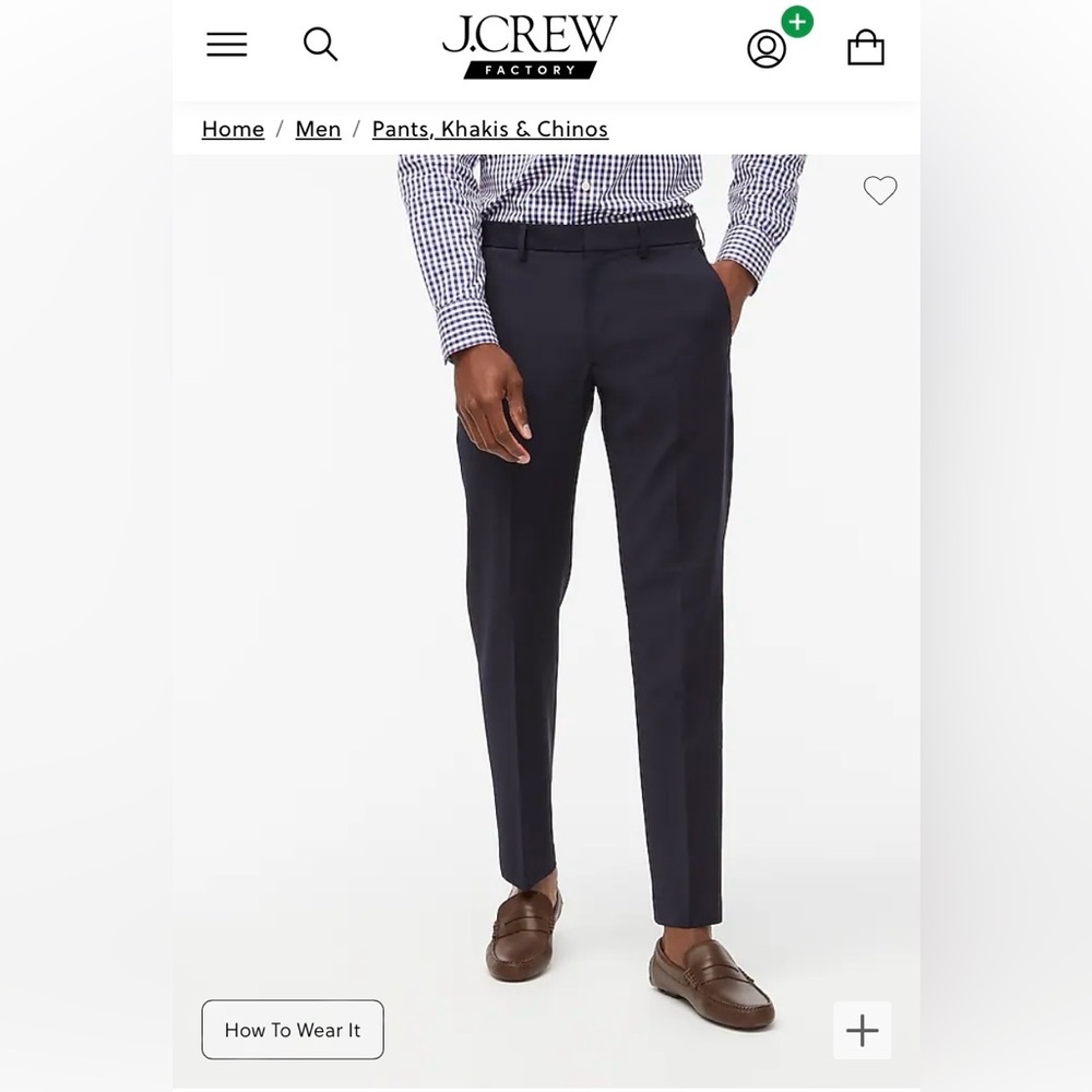 J Crew Factory Thompson Dress Pant